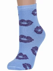 Женские носки Альтаир, С212, ГОЛУБЫЕ