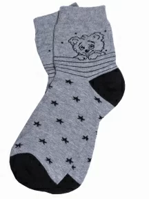 Детские носки RuSocks (Орудьевский трикотаж), Д-43, рис. 18, СЕРЫЕ