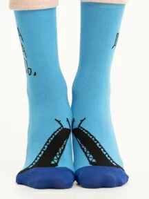 Носки unisex St. Friday Socks, 502-3, "Одна нога здесь, другая там"