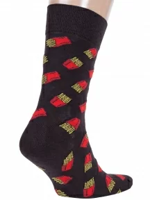 Мужские носки RuSocks (Орудьевский трикотаж), М3-13014, ТЕМНО-КОРИЧНЕВЫЕ