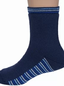 Детские махровые носки LORENZline, Л37М, ТЕМНО-СИНИЕ