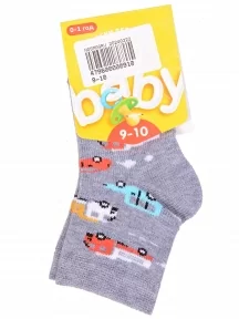 Детские носки Брестские (БЧК), 14С3081, рис. 4050, СЕРЫЕ МЕЛАНЖ