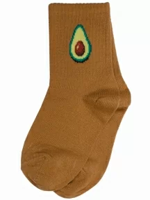 Комплект из 3 пар детских носков Гамма, 3-С1614, ГОРЧИЧНЫЕ