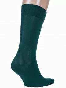 Мужские носки из мерсеризованного хлопка Sergio Di Calze (PINGONS), 17SC6, ЗЕЛЕНЫЕ