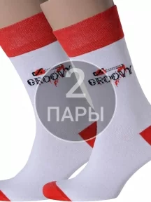 Комплект из 2 пар мужских носков MSCLUB №М18, 2-nm-212Э, "Groovy"