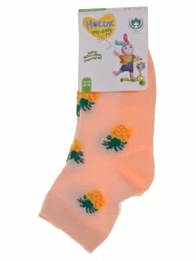 Детские носки "Борисоглебский трикотаж", 8С3000/5, ПЕРСИКОВЫЕ