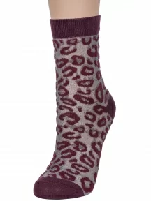 Женские носки "Борисоглебский трикотаж", 6С969, БОРДОВЫЕ