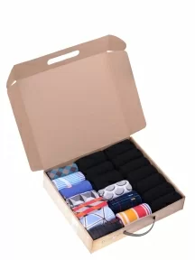 Набор из 20 пар мужских носков MSCLUB №М31, ВИМ20-31, микс