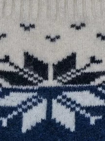 Носки из монгольской шерсти (Монголка), 01155, СИНИЕ