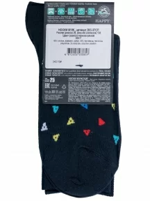 Мужские носки DiWaRi, 20С-37СП, рис. 138, ТЕМНО-СИНИЕ