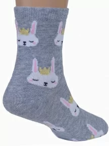 Детские носки RuSocks (Орудьевский трикотаж), Д3-13055, рис. 02, СВЕТЛО-СЕРЫЕ