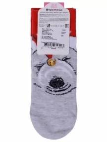 Женские носки Брестские (БЧК), 21С1145, рис. 680 СВЕТЛО-СЕРЫЕ МЕЛАНЖ