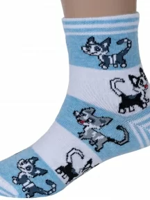 Детские носки "Красная ветка", С-1702, ГОЛУБЫЕ