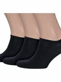 Комплект из 3 пар мужских носков Брестские (БЧК), 3-15С2315, рис. 000, ЧЕРНЫЕ