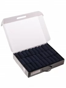 Набор из 30 пар мужских носков "Бизнес" (RuSocks / Орудьевский трикотаж), РуС-30, темно-синие