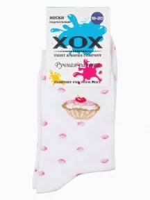 Детские носки ХОХ, D-3R8, БЕЛЫЕ