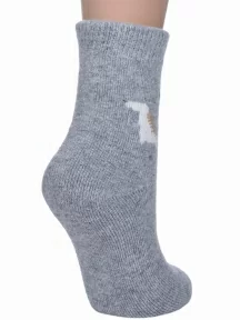 Детские махровые носки Hobby Line, 7629-6, СВЕТЛО-СЕРЫЕ