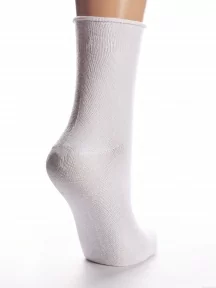Женские носки с ослабленной резинкой PARA socks, L1D19, БЕЛЫЕ