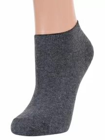 Женские короткие носки AROS, Ж-17, ТЕМНО-СЕРЫЕ