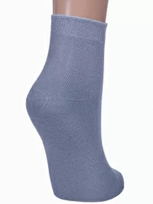 Детские носки из 100% хлопка "НАШЕ" Смоленской чулочной фабрики, С115, рис. 1, СЕРЕБРИСТО-СЕРЫЕ №54