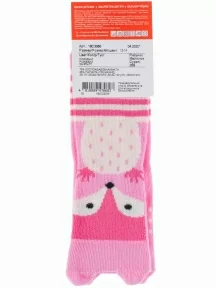 Детские носки Брестские (БЧК), 18С3086, рис. 269, РОЗОВЫЕ