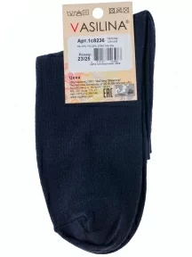 Женские носки VASILINA, 1С8236, ТЕМНО-СИНИЕ