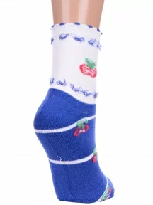 Детские махровые носки LORENZline, П3М, СИНИЕ