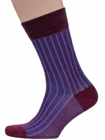 Набор мужских носков из мерсеризованного хлопка, 6 пар (ТМ Sergio di Calze), PG-18SC2-6, микс 3