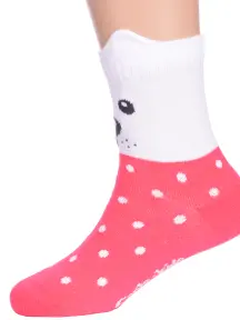 Детские носки Conte kids рис. 318, МАЛИНОВЫЕ (17С-59СП)