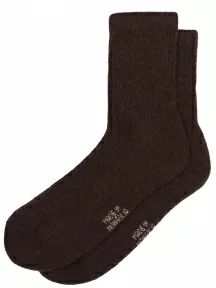 Носки из монгольской шерсти (Монголка), 01104, ШОКОЛАД