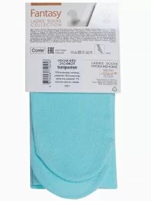 Женские носки Conte, 21С-84СП, TURQUOISE, бирюзовые
