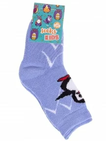 Детские махровые носки Альтаир, С129, ГОЛУБЫЕ