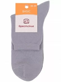 Женские носки Брестские (БЧК), 19С1232, рис. 000, СВЕТЛО-СЕРЫЕ