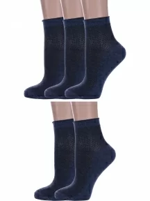 Комплект из 5 пар женских носков Альтаир, 5-А33, ДЖИНС
