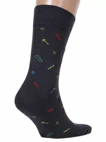 Комплект из 3 пар мужских носков MSCLUB №М39, msk3-М39, микс 9