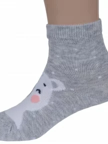 Детские носки RuSocks (Орудьевский трикотаж), Д-31360, рис. 05, СВЕТЛО-СЕРЫЕ