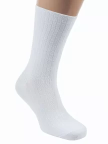 Комплект из 5 пар мужских носков без резинки ХОХ, 5-X-201, БЕЛЫЕ