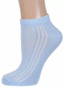 Женские носки "Борисоглебский трикотаж", 6С73, ГОЛУБЫЕ