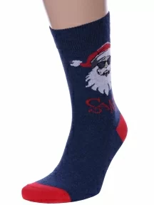 Мужские носки Брестские (БЧК), 20С2146, рис. 540 ТЕМНО-СИНИЕ МЕЛАНЖ