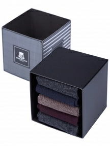 Набор из 5 пар мужских хлопковых носков (ТМ Sergio di Calze), PG-15SC3-5, микс