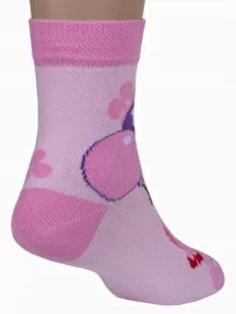 Детские носки "Смешарики" Брестские (БЧК), 19С3093, рис. 247, БЛЕДНО-РОЗОВЫЕ