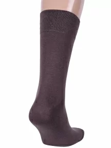 Мужские носки MSCLUB, ПН-01Э, КОРИЧНЕВЫЕ