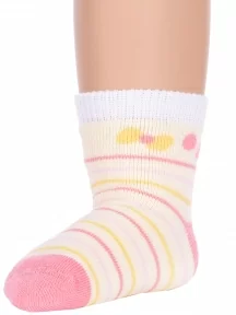 Детские махровые носки Брестские (БЧК), 14С3060, рис. 070, СВЕТЛО-ЖЕЛТЫЕ