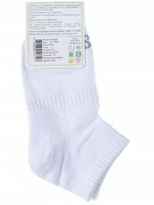Детские спортивные носки "Борисоглебский трикотаж", 8С1802, БЕЛЫЕ
