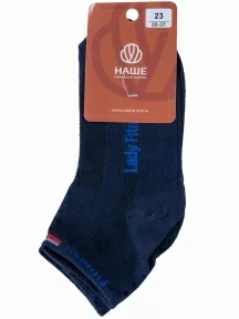 Женские носки "НАШЕ" Смоленской чулочной фабрики, 8С59, рис. 1, ТЕМНО-СИНИЕ №3-1