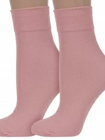 Комплект из 2 пар женских носков Conte DUSTY ROSE, пыльно-розовые (2-21С-84СП)