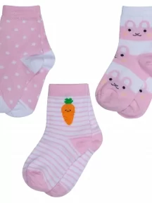 Комплект из 3 пар детских носков RuSocks (Орудьевский трикотаж), 3-Д3-13792Д, микс 1