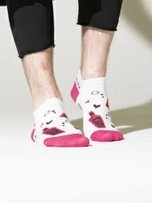 Короткие носки unisex St. Friday Socks, 90е-1239-02/13/04, "В поисках вина"