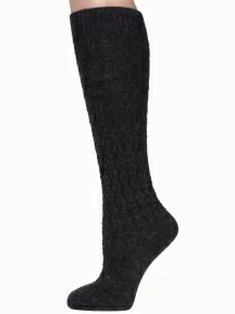 Женские гольфы RuSocks (Орудьевский трикотаж) ЧЕРНЫЕ (Ж-155-03)