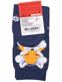 Женские носки Брестские (БЧК), 20С1133, рис. 453, ТЕМНО-СИНИЕ МЕЛАНЖ